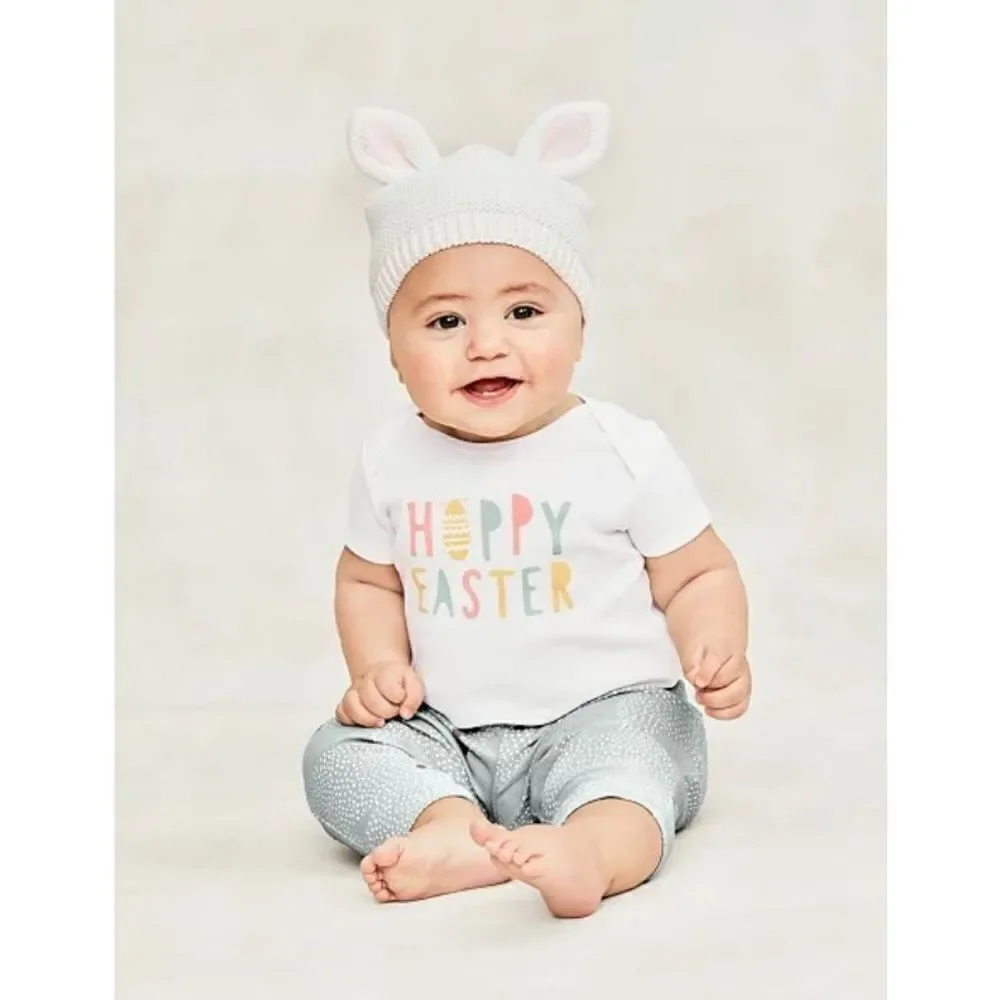 CARTER’S BABY BOY 12M Hoppy Easter Bodysuit and Pants Set